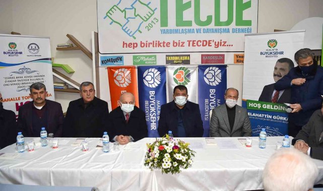 Başkan Gürkan, Tecde Mahallesi sakinleriyle buluştu