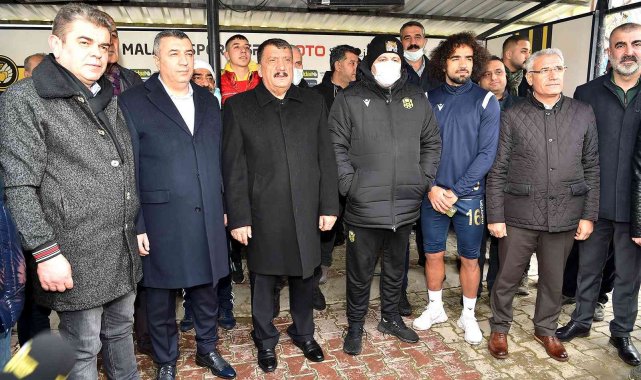 Başkan Gürkan'dan Yeni Malatyaspor'a destek ziyareti