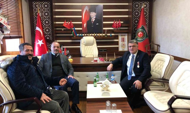 Başkan Karataş'tan Türkiye Harp Malulü Gaziler Şehit Dul ve Yetimleri Derneği'ne ziyaret