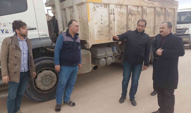 Başkan Kılınç, çevre yolundaki çalışmaları inceledi