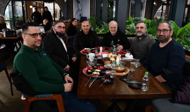 Başkan Oral, basın mensuplarıyla buluştu