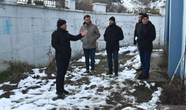 Başkan Oral yatırımları yerinde inceledi