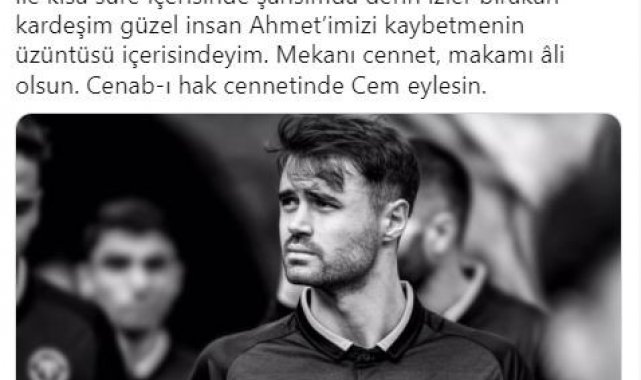 Başkan Özgökçen'den Ahmet Çalık açıklaması