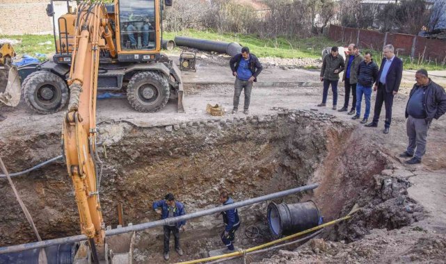 Başkan Özkan'dan altyapı çalışmalarına yakın takip