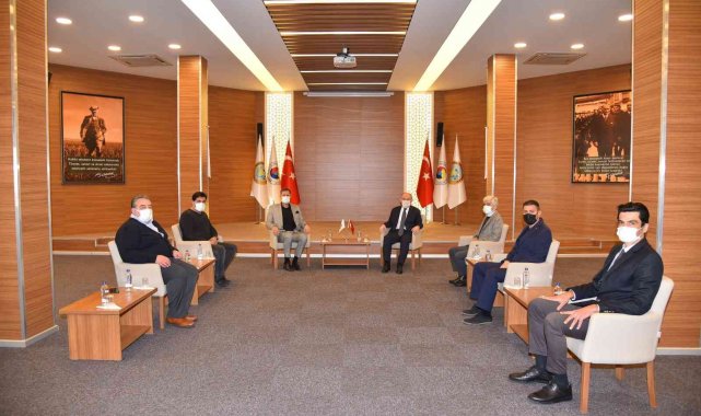 Başkan Özkasap Vali Karadeniz'i bilgilendirdi