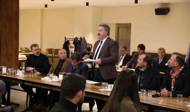 Başkan Palancıoğlu inşaat sektörünün temsilcileri ile bir araya geldi