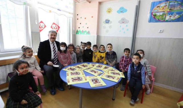 Başkan Palancıoğlu; karne heyecanına ortak oldu