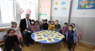 Başkan Palancıoğlu; karne heyecanına ortak oldu