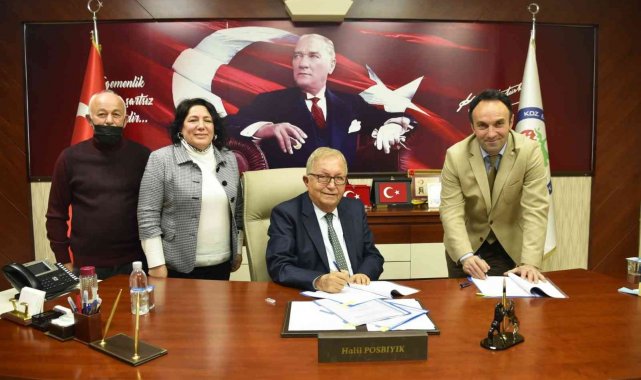 Başkan Posbıyık memur zammı sözleşmesini imzaladı