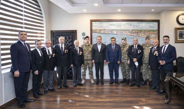 Başkan Seçer, Azerbaycanlı gazileri ağırladı