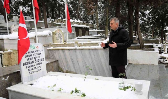 Başkan Sezer, şehit ailelerini ziyaret etti