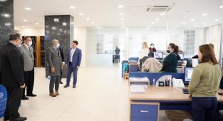 Başkan Söğüt, Tapu Müdürlüğü'nü inceledi