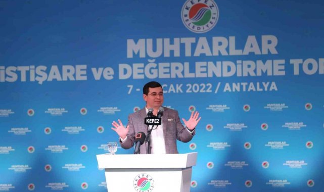 Başkan Tütüncü muhtarlarla buluştu