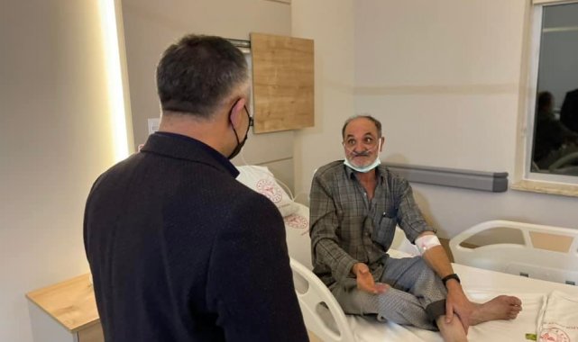 Başkan Yıldırım hastalara acil şifalar diledi