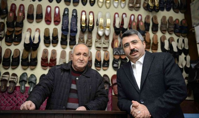 Başkan Yılmaz'dan esnafa ziyaret