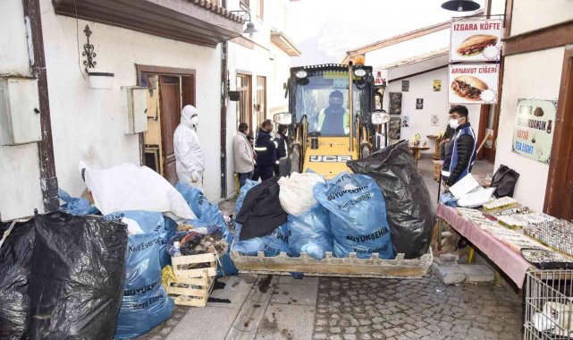Başkentteki tarihi mekanlarda temizlik çalışmaları