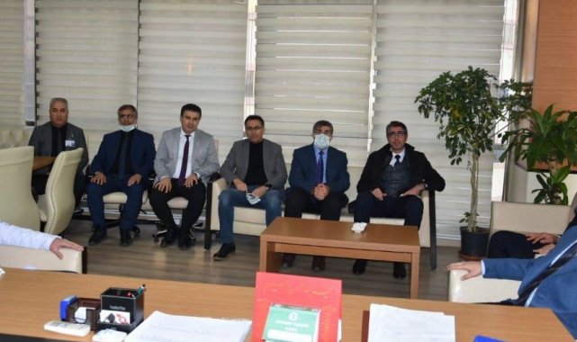 Başsavcı Dönmez'den Başhekim Yavuzer'e ziyaret