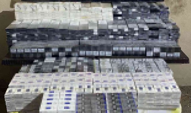 Batman'da 5 bin paket gümrük kaçağı sigara ele geçirildi