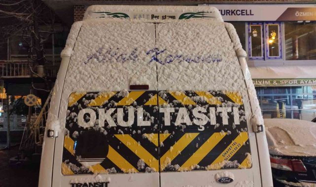 Batman&#039;da iki ilçede kar tatili