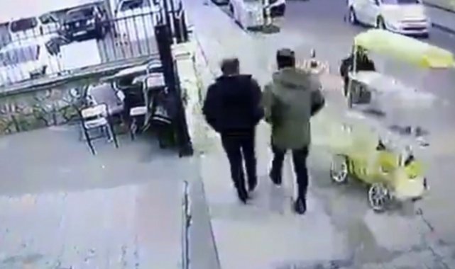 Batman'da mısır arabasını herkesin gözü önünde çaldı