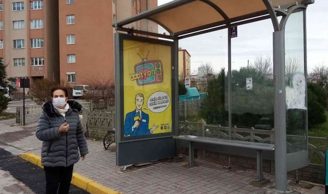 Bayan muhtar mahallesine kapalı durak istiyor