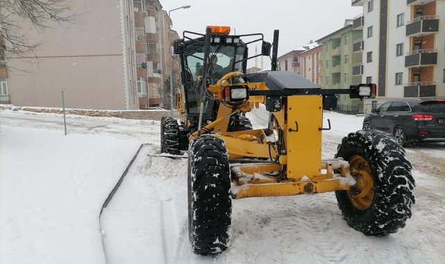 Bayburt&#039;ta kar seferberliği