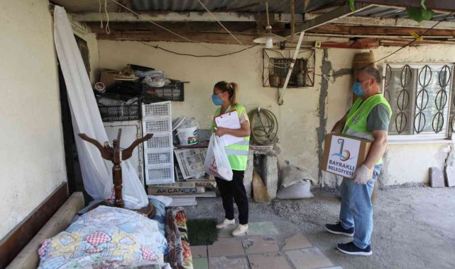 Bayraklı Belediyesi, yıl boyu sürekli yardım yapılan hane sayısını 20 bine çıkardı
