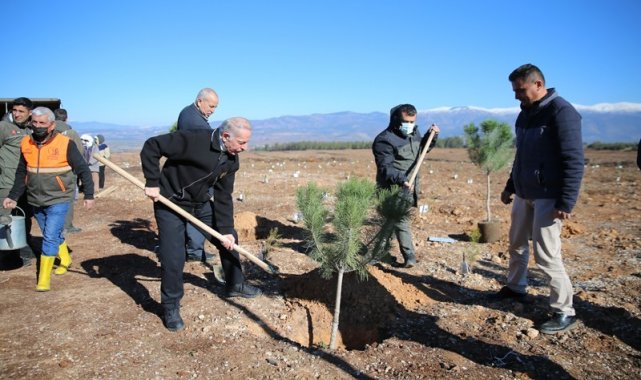 Bayrampaşa'daki her öğretmen için bir ağaç