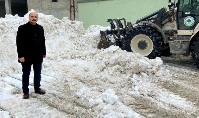 Belediye Başkanı Doğru'dan kar mesajı