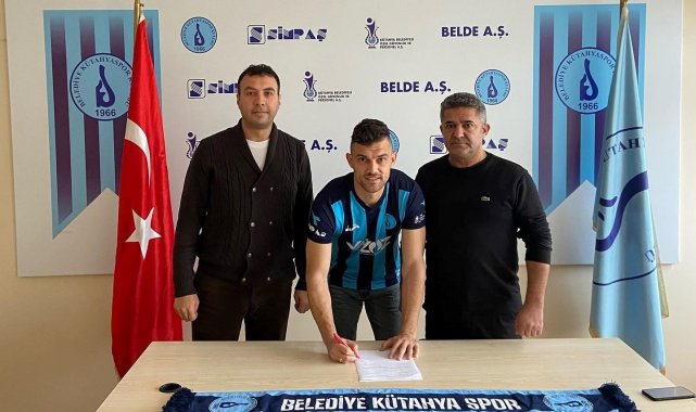 Belediye Kütahyaspor hücum hattını İsmail Düzgün ile güçlendirdi