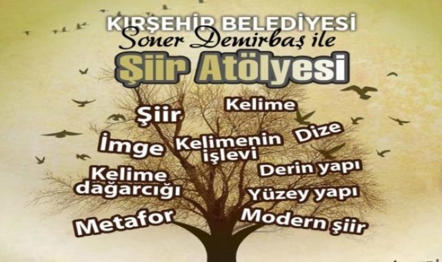 Belediye şiir atölyesi 2022 yılı kayıtlarını sürdürüyor