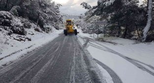 Belediyenin kar tedbiri, Bodrum'da mağduriyetleri önledi