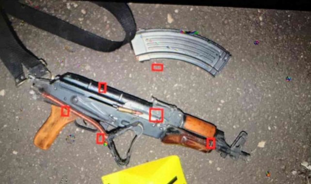 Belen'de silah kaçaklığı operasyonu: 2 tutuklama