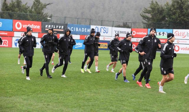 Beşiktaş, Gaziantep maçı hazırlıklarını sürdürdü