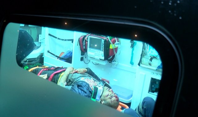 Beşiktaşta feci kaza: 1 ağır yaralı