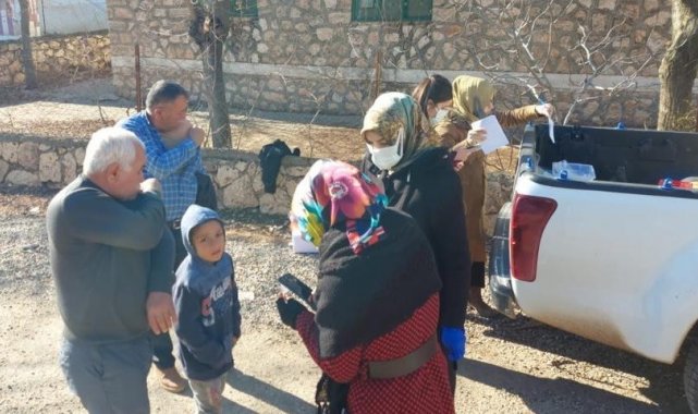 Besni köylerinde rekor düzeyde aşılama yapıldı