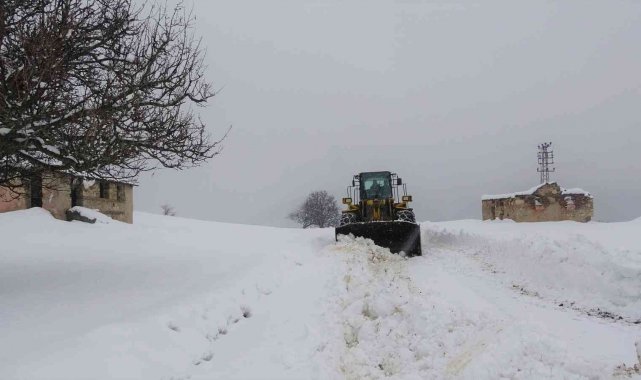 Bingöl&#039;de 79 köy yolunun ulaşıma açılması için çalışmalar sürüyor