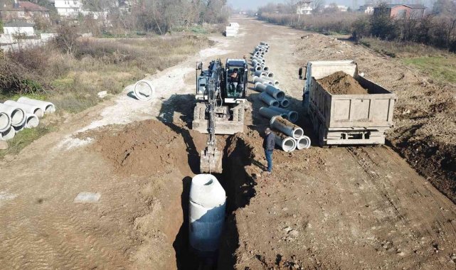 Bir yılda 14 bin 591 metre içme suyu hattı çekildi