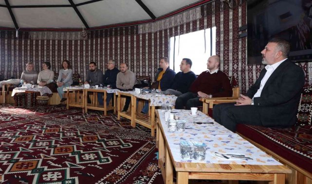 BM Kalkınma Programı heyetinden Sincan Belediye Başkanı Ercan&#039;a teşekkür