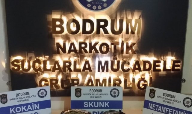 Bodrum'da narkotik polisi, uyuşturucuya geçit vermedi
