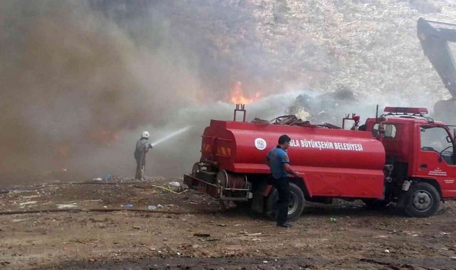 Bodrum'un çöp yangınları sorunu çözüldü
