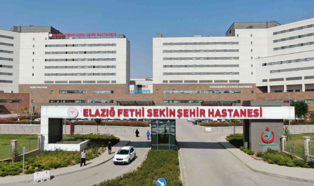Bölgenin yükselen değeri Fethi Sekin Şehir Hastanesinde, bir yılda 1 milyon 566 bin 51 hasta tedavi edildi