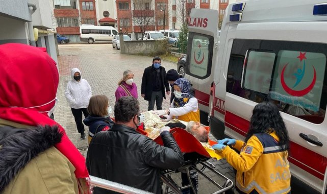 Bolu'da, bakıcısının haber alamadığı yaşlı adam evde baygın bulundu