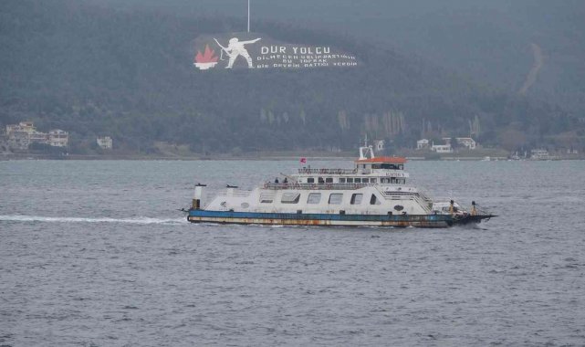 Bozcaada ve Gökçeada seferlerine fırtına engeli