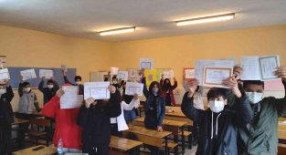 Bozyazı'da karne heyecanı