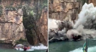 Brezilya'da dev kaya parçası teknelerin üzerine düştü: 2 ölü, 34 yaralı