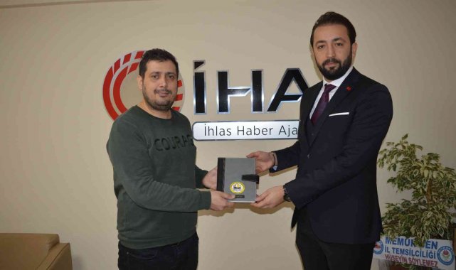 Bülbüloğlu&#039;ndan İHA&#039;ya ziyaret