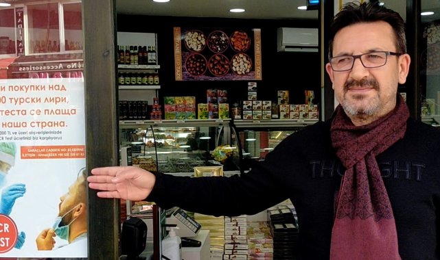 Bulgarların PCR masrafını Edirne esnafı karşılayacak