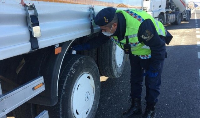 Burdur'da 25 araca 26 bin 507 lira ceza kesildi