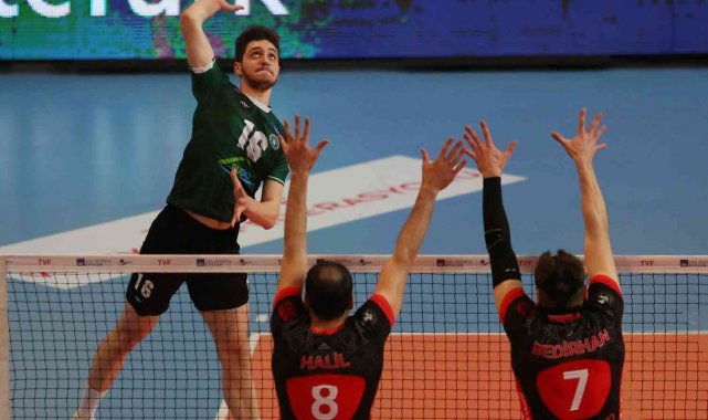 Bursa Büyükşehir Belediyespor-Ziraat Bankkart: 0-3